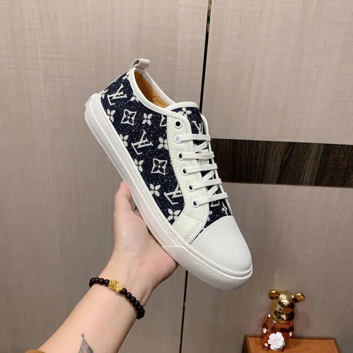 Men's Men's Shoes 💰400💰💰🎩🎩[Lightning][Lightning] "Lv*" Latest•hot style casual shoes, top brand [Seduce] luxury~purchase, top~quality. [Strong] The upper is made of imported breathable fabric with cowhide material ➕ breathable sheepskin feet (•) and fine workmanship. Original stylish and stylish soft rubber wear-resistant and non-slip outsole, light and comfortable on the feet, the real thing looks better when photographed, 0128: code: 38-44, 2️⃣ colors selected